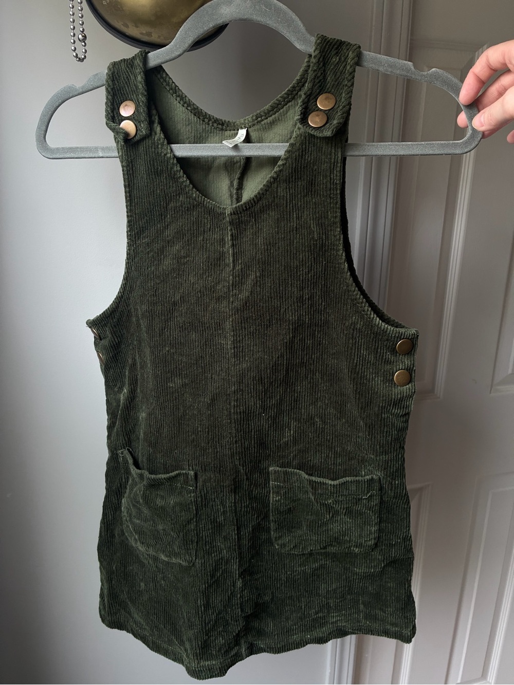 Girls Rylee + Cru Corduroy Dress